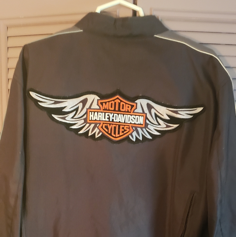 Nylon  Harley Davidson motorcycle jacket